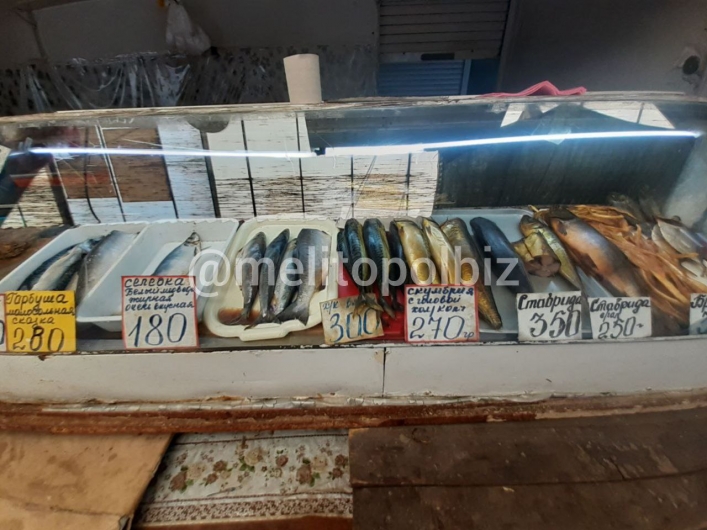 Рыбные места - в сети показали цены на рыбу в Мелитополе (фото)